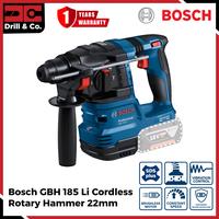 Gambar Bosch GBH 185 Li Cordless Brushless Rotary Hammer / Mesin Bor Bobok Beton Baterai (Unit Only) dari Drill&Co Kota Administrasi Jakarta Barat 2 Tokopedia