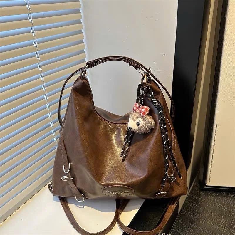 [DEAL MỞ BÁN ] Túi Tote Sức Chứa Lớn, Thời Trang Cổ Điển Dành Cho Nữ, Túi Đeo Vai, Túi Messenger Cảm Giác, Thích Hợp Cho Mùa Thu Và Mùa Đông, Lý Tưởng Cho Học Sinh, Ra Mắt Vào Năm 2025 DK108 2