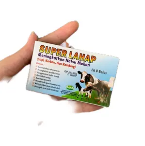 SUPER LAHAP - Raidall meningkatkan nafsu makan, menambah berat badan, pada hewan ternak.