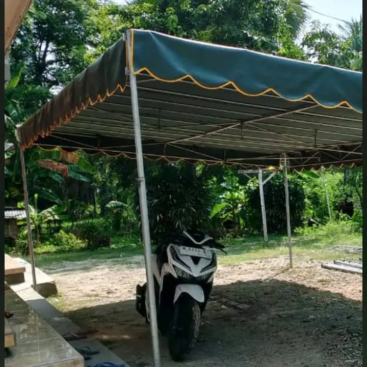 terpal kain terop ukuran 4x6 bahan kain lapis karet bahan kuat sudah ada tali siap pakai