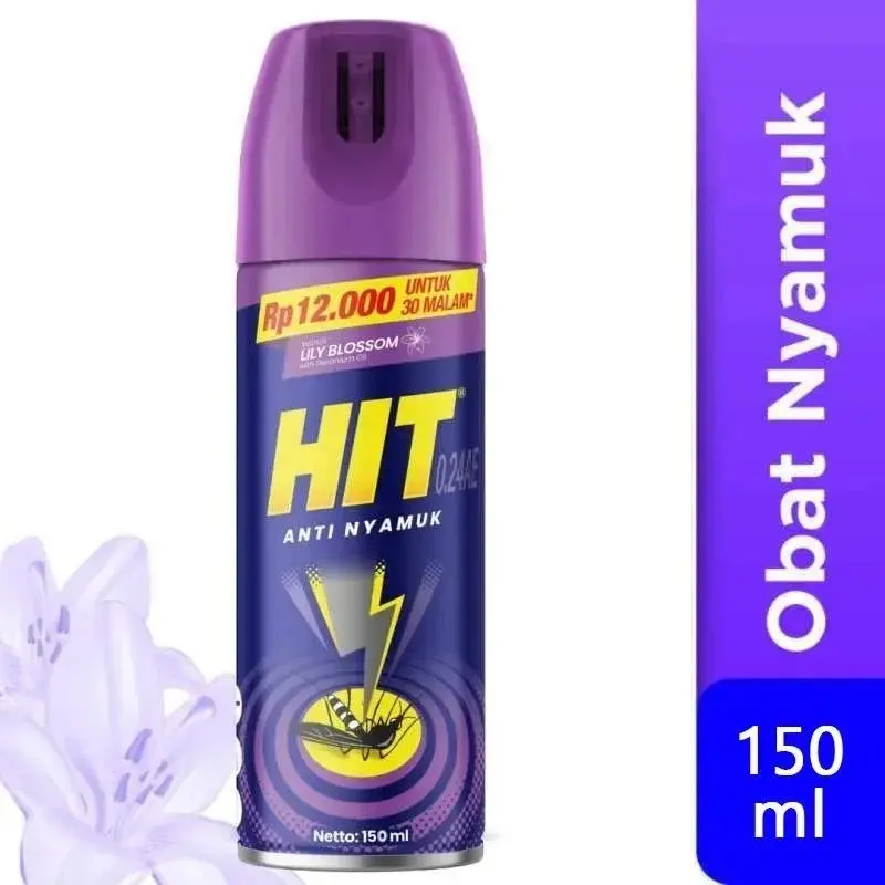 HIT Obat Nyamuk Semprot Mini 150ml - Spray Anti Serangga / Kecoa 1