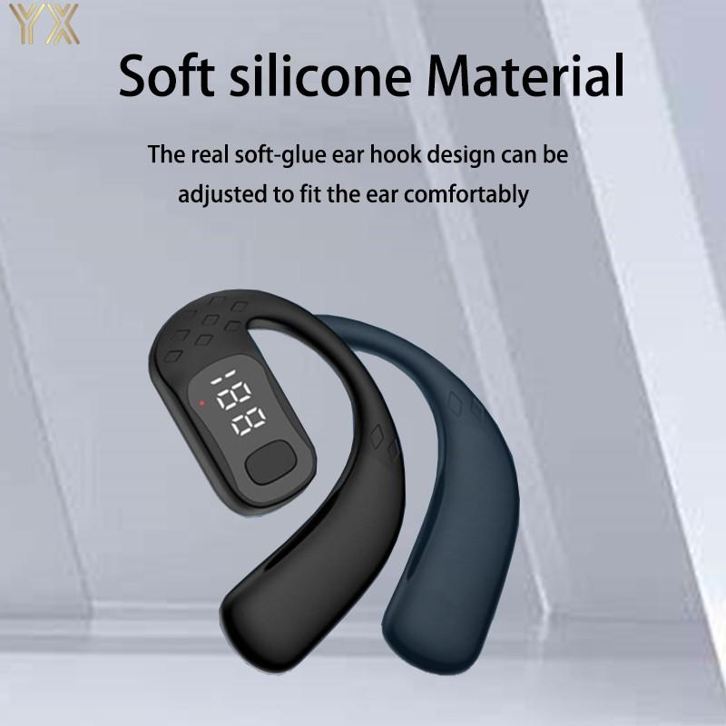 Tai Nghe Cảm Ứng Hỗ Trợ Mở Một Tai Bluetooth 5.4, T30 Pro Màn Hình Kỹ Thuật Số Mới, OWS, Bass Nặng, Giảm Tiếng Ồn, Không Trong Tai, Thích Hợp Cho Thể Thao Và Công Tác, Có Micro, Tương Thích Với Z10, YX 3