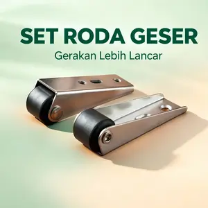 Roda Geser Pintu Yang Turun Multifungsi Sliding Door Untuk Pintu Lemari Meja