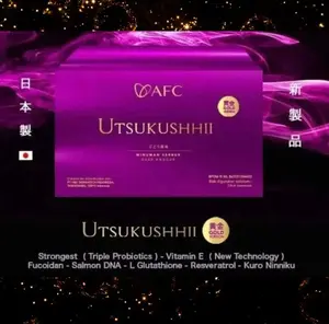 [BISA COD] AFC Utsukushii Asli Rasa Anggur (1 Box Isi 28)