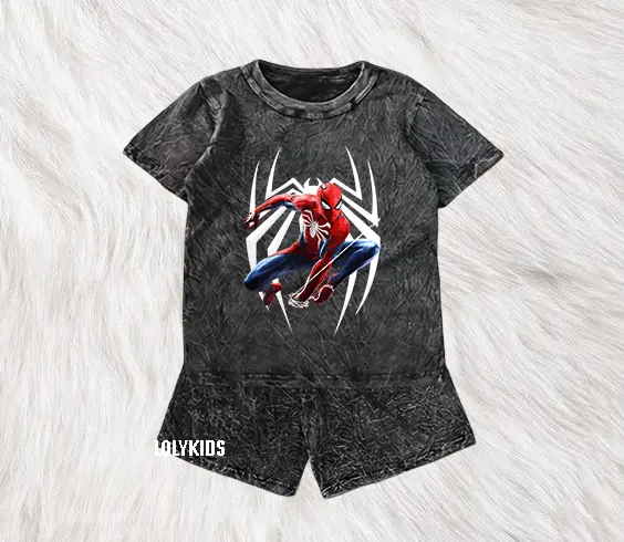 Loly Setelan Anak Washed Usia 1-10 Tahun / Setelan Anak Cowok Kekinian / Oneset Anak Bahan Babyterry Kekinian
