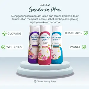 NAEEM BODY LOTION GARDENIA GLOW Royal Jasmine | Taifi Rose | Midnight Gardenia - 200ml Hand Body