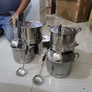 Panci Kukus Stainles Steel Stockpot+ Irus Sayur