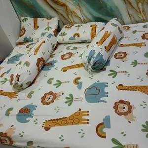 SPREI ANAK KARAKTER HOMEMADE UKURAN 120 160 180 X 200 / SEPREI AESTHETIC MOTIF LUCU TINGGI 20CM INCLUDE SARUNG BANTAL GULING