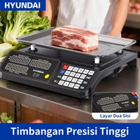 Gambar HYUNDAI Timbangan dapur digital scale eletric timbangan buah jarum 40kg weighing scale electronic - Datar-1 dari hyundai electric Kab. Tangerang 1 Tokopedia