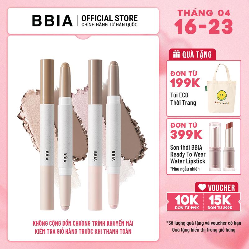 [BBIA] Bút tạo khối và bắt sáng Bbia Last Contour Stick (1.2g x 2 đầu) Mỹ Phẩm Trang Điểm Cosmetic