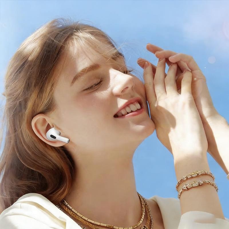 AI TWS Original TWS Earphone Nirkabel Bluetooth 5.3 Dual MIC Stereo Noise Reduction Bass HIFI Touch Control Earbuds