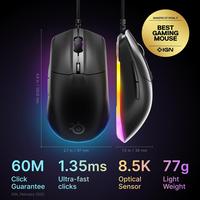Gambar MOUSE GAMING STEELSERIES RIVAL 3 Gen2 - Gaming Mouse dari Techno Computer Bali Kota Denpasar 2 Tokopedia