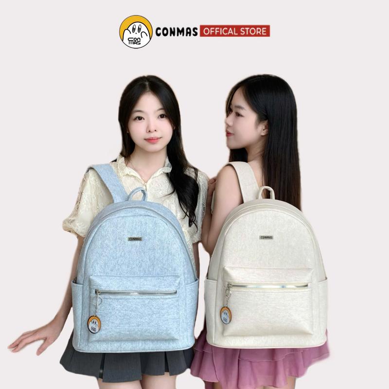  Balo CONMAS BRAND - Lumi 3 backpack balo da pu cao cấp đi học đi chơi xinh xắn 
