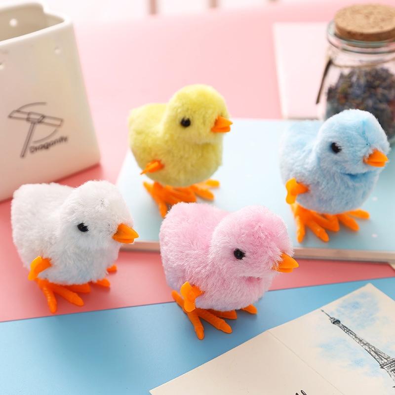 Cute Little Toy Stuffed Chicken Chain Clockwork Chick Chicke - TikTok ...
