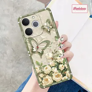 Case kompatibel untuk Hp Realme Note 70 2025 Note 60 Note 50 Terbaru Case Procamera Fashion Case Softcase Silikon Tpu