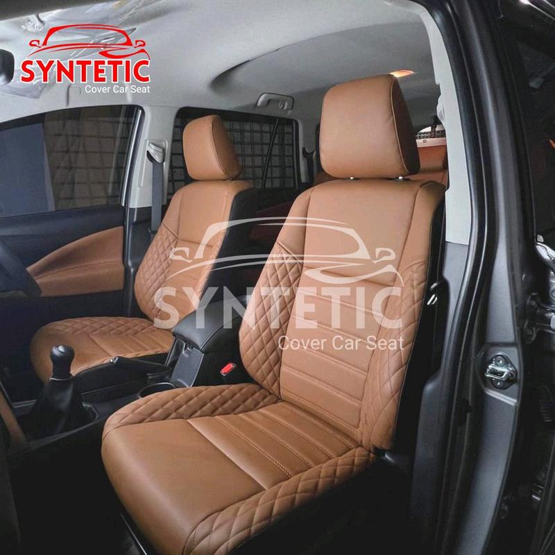 avanza - sarung Jok Mobil Toyota Avanza Lengkap Full Set 3 Baris - Oscar Grade A 0