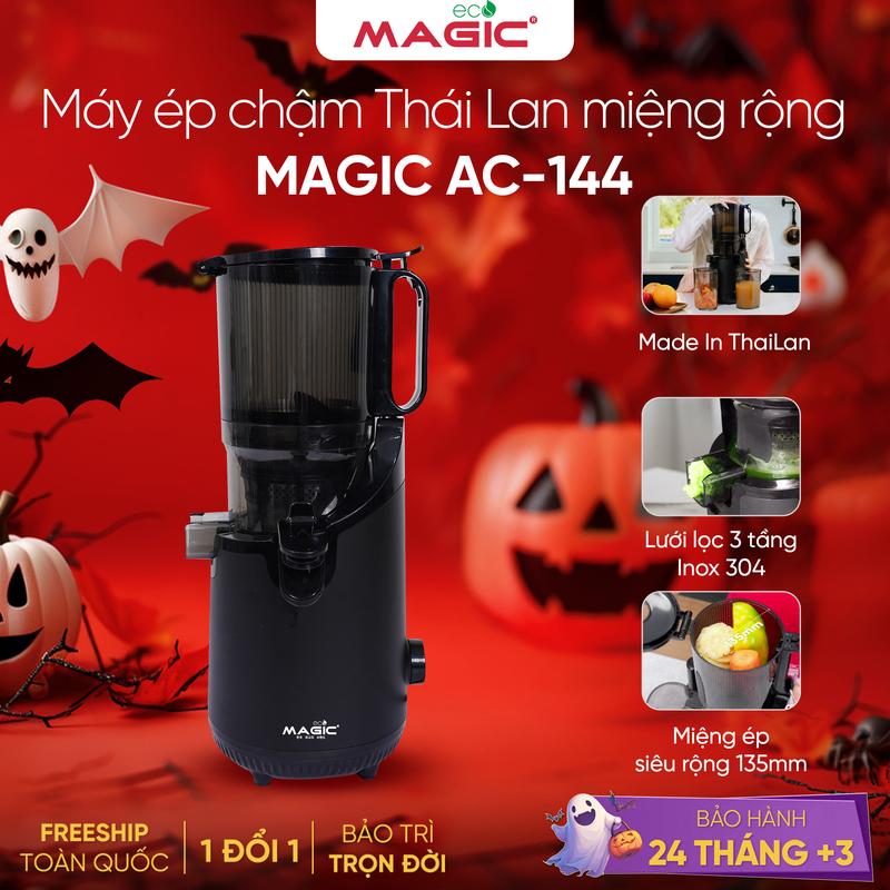 Máy Ép Chậm Magic Eco AC-144, Công Suất 250W, Lưới Lọc 2 Tầng, Bảo Hành 24 Tháng