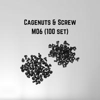 Gambar Cagnenuts Screws 50Pcs M06 - Mur Baut Rak Server Rackmount Wallmount Rack dari Fiber Networks Kota Administrasi Jakarta Barat 3 Tokopedia