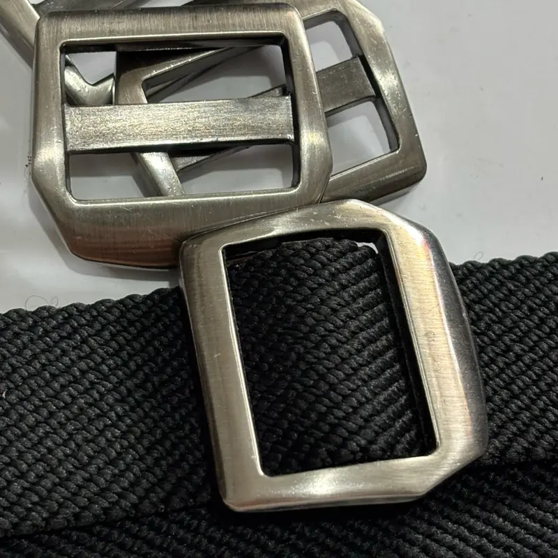 Kepala gesper ukuran 4cm model srot untuk tali katun atau nylon kepala gesper elastis 8