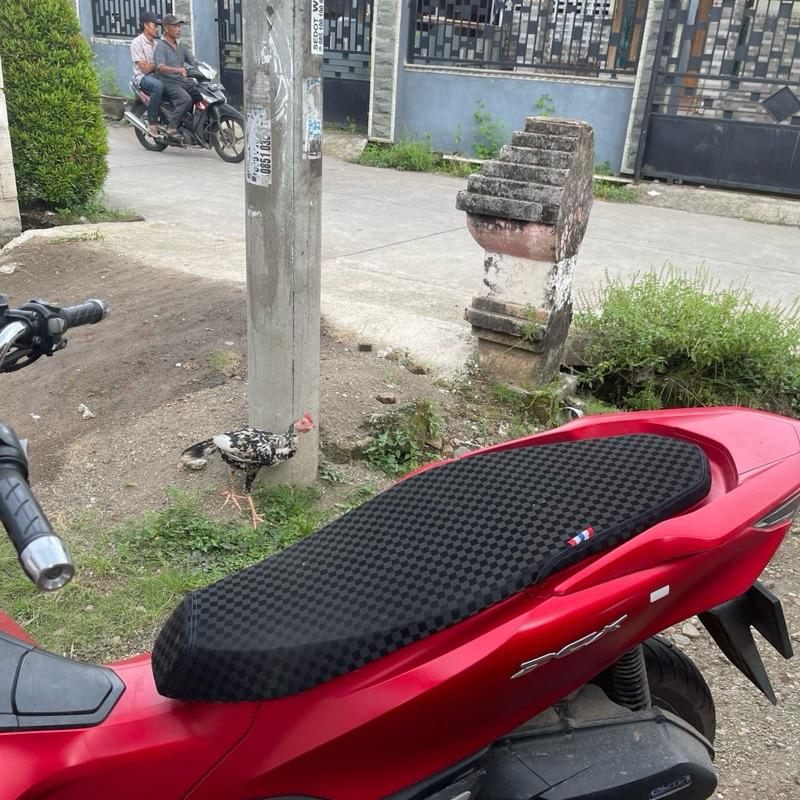 Honda Jok PCX 150 & 160 Anti Jinjit Slim Set Kulit - Jok Motor PCX 1 Set Siap Pasang 8