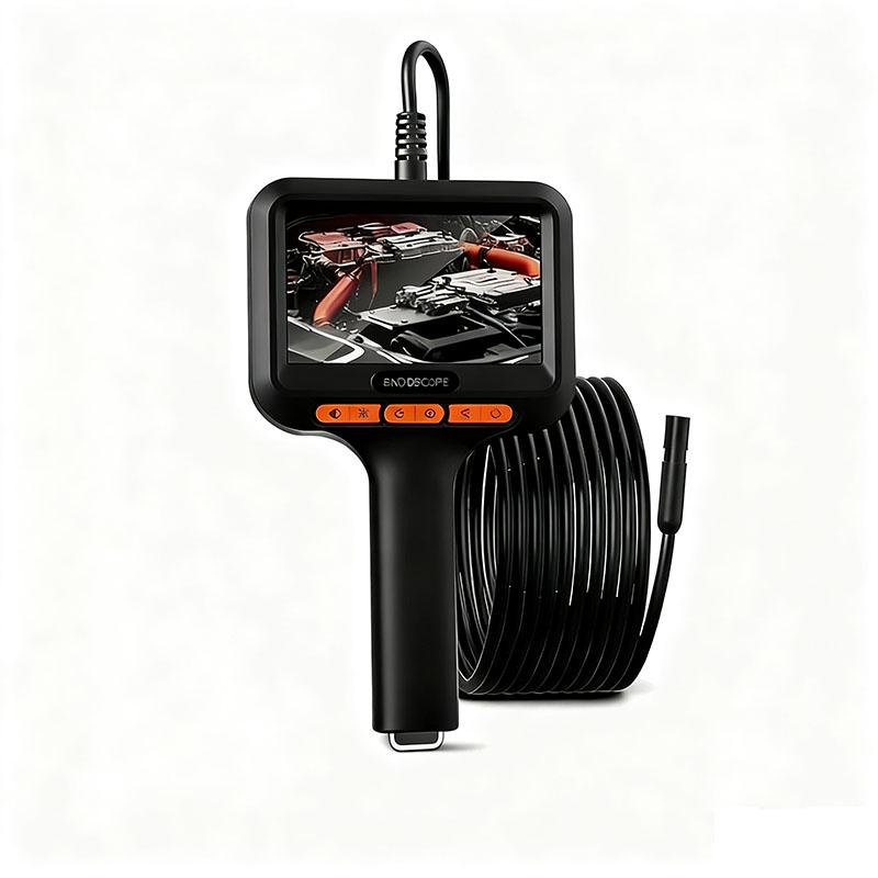 Ống nội soi công nghiệp cầm tay, Ống kính đơn 8mm, với màn hình IPS HD 4,3 ''…