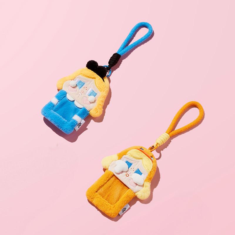 POP MART CRYBABY Crying Again Series-Card Holder Blind Box CRYBABY Tear Factory Series Plush Card Cover Blind Box Trendy Crying Baby Accessories Gift Toys Salary card 1