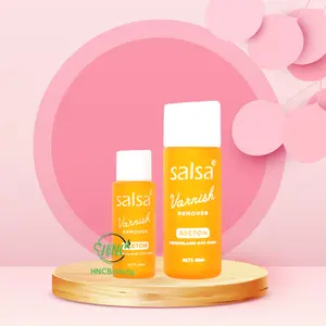 SALSA Varnish Remover Aseton Nail Polish 40ml 80ml 100ml / Penghapus Cat Kuku Cairan Kapas