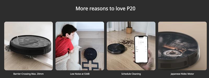 Product Introduction of AiRROBO P20 Robot Vacuum Cleaner 2800Pa Strong Suctions - Best for Pet Hair 41