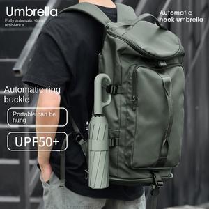 携帯用・防風の3つ折りダブルケール傘、UVカット、折りたたみ式、自動開閉、雨兼日傘、1本