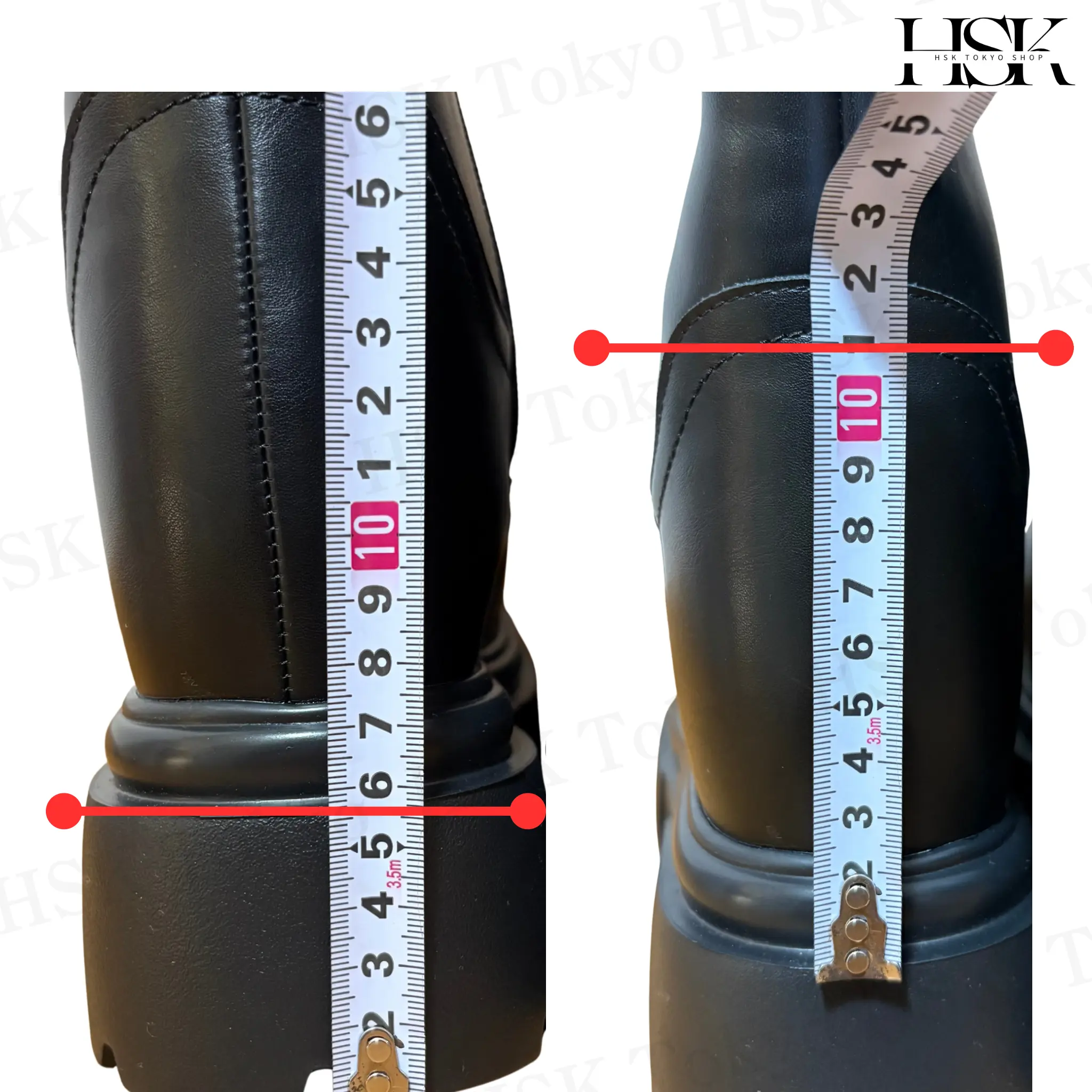 新色登場)話題沸騰の厚底×シークレットシークレットブーツ16.5cm UP