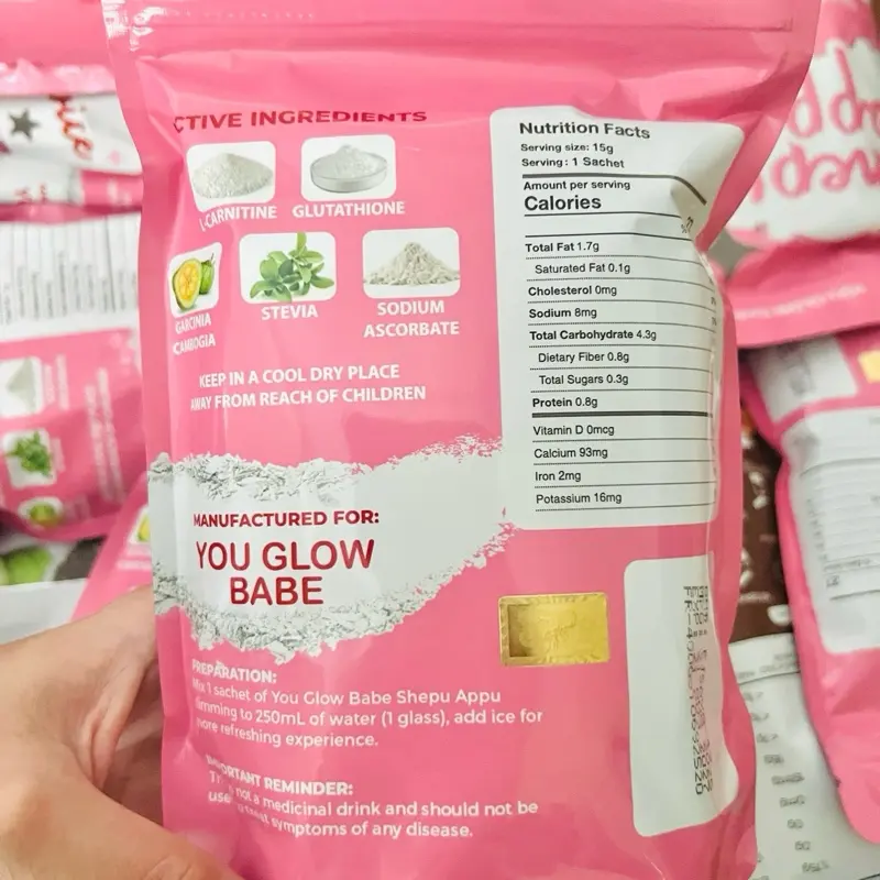 shepu appu glutathione Shepu Appu Juice You Glow Babe 10 Sachet