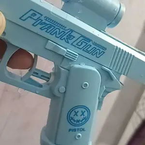 KTS-Mainan Air Prank Dua Arah Kreatif Plastik Tembak Tembakan Water Gun Jahil Teman