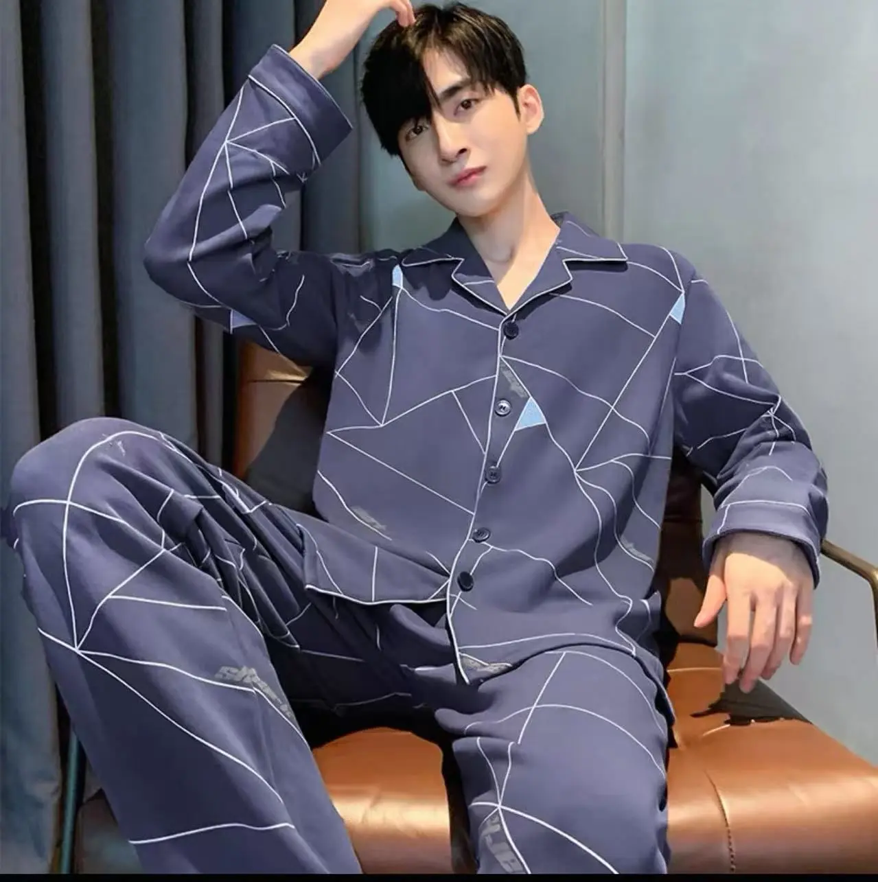 JC- Piyama Pria Terbaru CP PP HP / Piyama Cowok Premium/ Baju Tidur Pria Korea