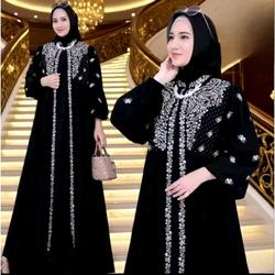 Jual Gaun Hitam Elegan Hijab Model & Desain Terbaru - Harga Mei 2026 |  Tokopedia
