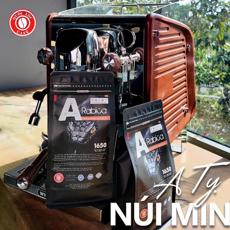   500g  Arabica Núi Min Cầu Đất Arabica 2025 Quốc Lộc Coffee - 500g 