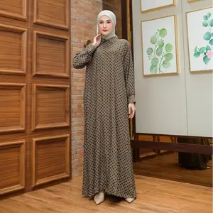 Pamungkas Renata Dress Gamis Rayon Busui Premium Elegant