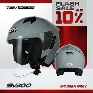 HELM Half face RSV SV300 MODERN GREY Motorcycle