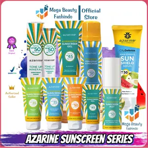Azarine Sunscreen Series | Hydrasoothe | Hydra Mist | Hydramax-C Sunscreen Serum | Calm My Acne | Cicamide Barrier Sunscreen