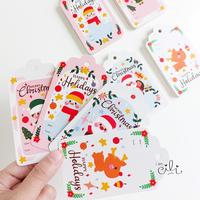 Gambar (HTXMAS046) tag natal / merry christmas CUTESNOWMAN (ADA LOBANG) dari i am CiLi Kota Tangerang 3 Tokopedia
