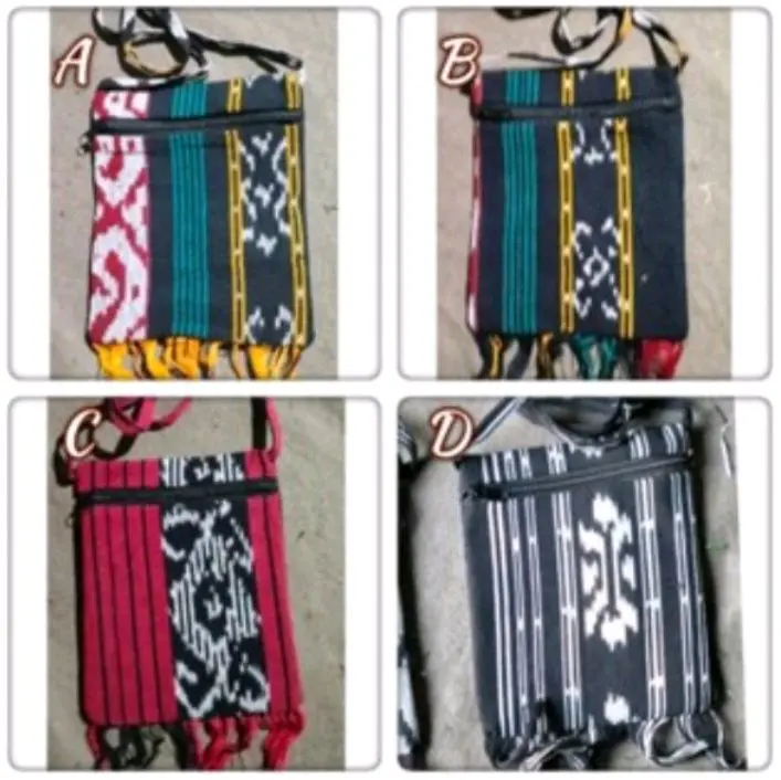 terlaris!!! tas selempang tenun mini unik motif etnik asli jepara 4