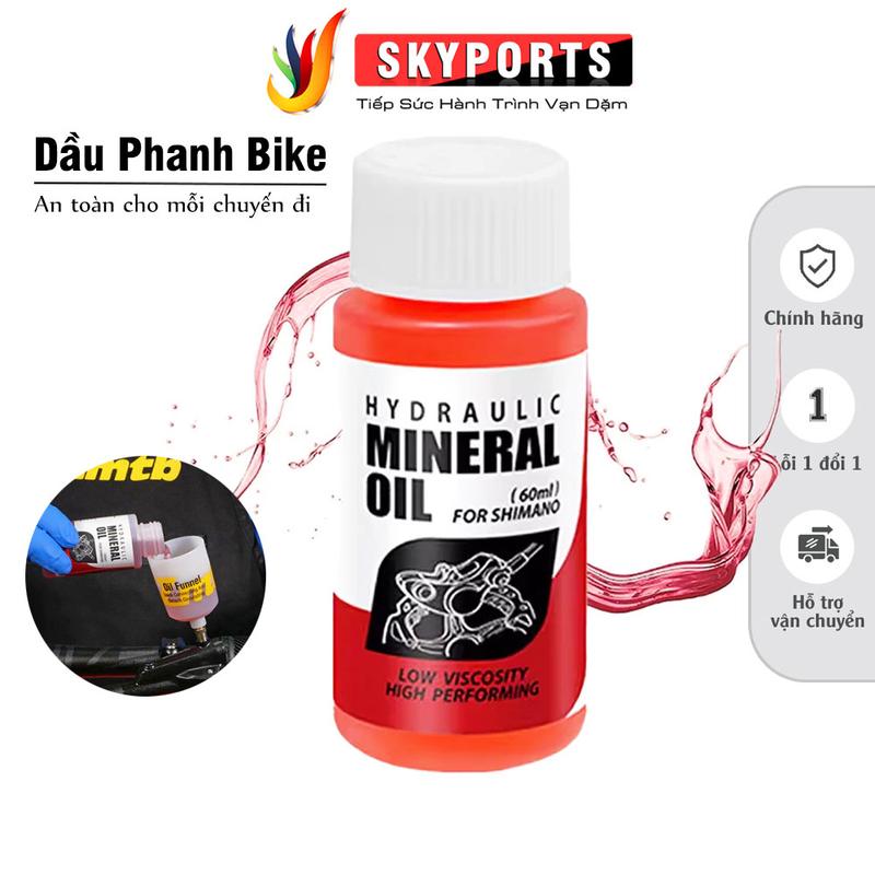  Dầu phanh Dầu Thắng xe đạp TOOPRE dùng cho xe đạp SHIMANO TEKTRO MAGURA SRAM 60ml 