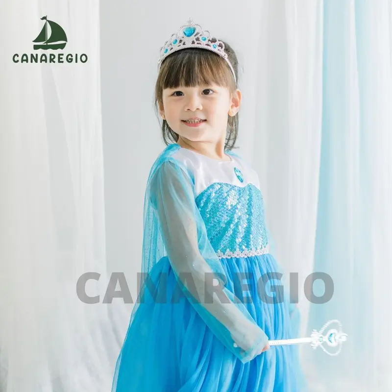 BAJU FROZEN ANAK PEREMPUAN TERLARIS / DRESS FROZEN II / GAUN PESTA ANAK / BAJU ELSA LENGAN PANJANG / GAUN ULANG TAHUN ANAK 0