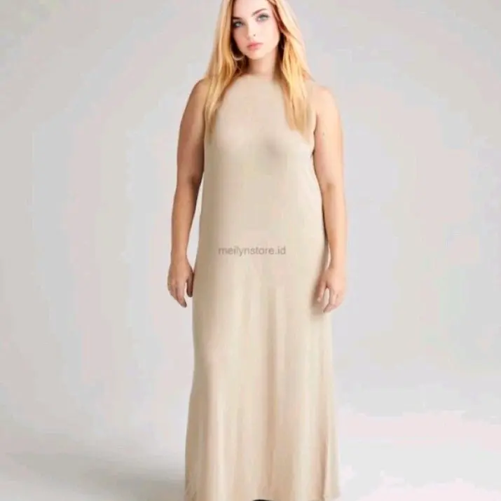 Longdres INER  panjang Gamis  buntung JUMBO 5