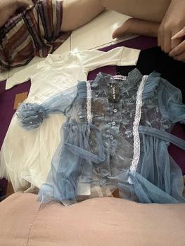 Product Review of KAMARI set rok anak ice blue,burgundy,set gaun anak,set rok anak lebaran..brukat tile dot/polos,kebaya anak,gamis lebaran anak kekinian usia 2-15 tahun Setelan Muslim anak Bunga Outer Baju Jilbab Nyaman Panjang Panjang Dress Kaos from B**a m**💋 2
