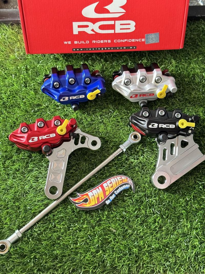 Product Introduction of Pengereman Kaliper belakang ninja R SS RR ZX M OLD 150 RCB RACING BOY S series set breket cnc dan stanhub stanlis pnp piringan disk cakram 220mm Motorcycle 5