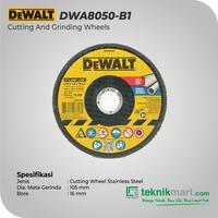 Gambar Dewalt Mata Cutting Wheel untuk Stainless Steel 105x1.6x16mm DWA8050 dari Teknikmart Kab. Bekasi 2 Tokopedia