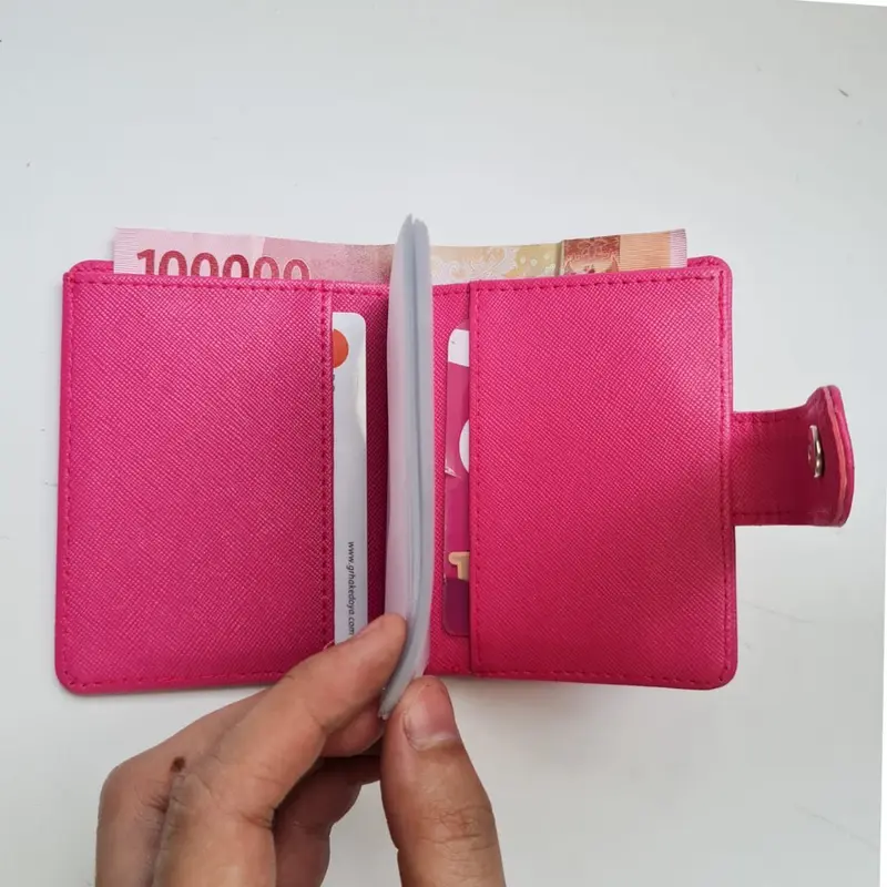 Dompet Kartu Slot Amplop Envelope Angpau Card Holder Double Uang Kertas Koin Souvenir Serbaguna 2