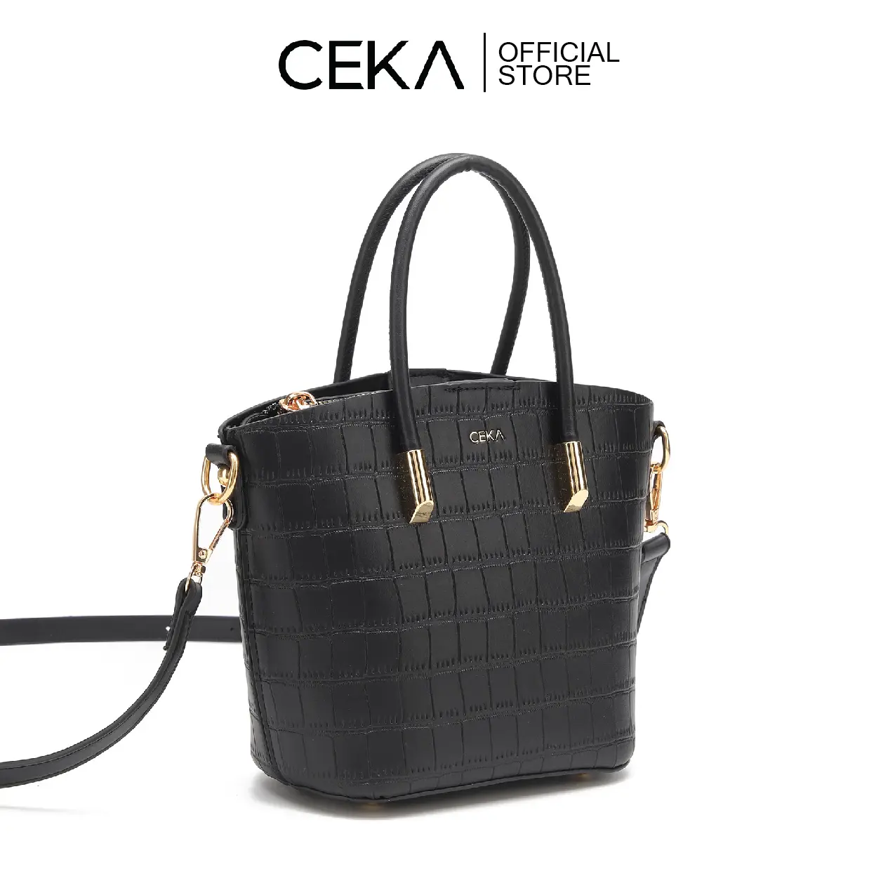 CEKA Tas Selempang Wanita Hand Bag Wanita Croco Pesta Kondangan Korea Kekinian - Solania Sling Bag