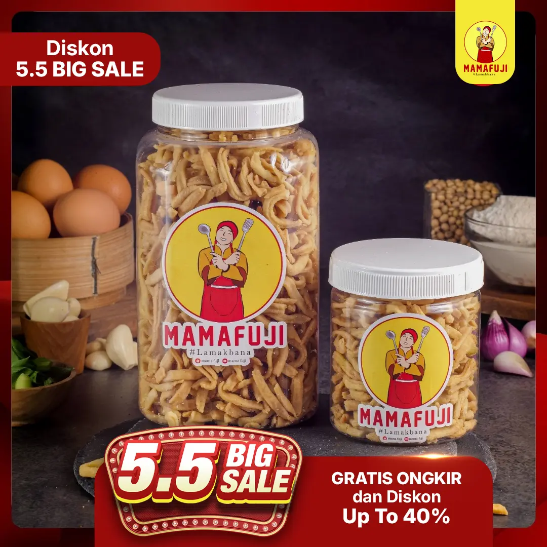 Mama Fuji - Kue Bawang Original 250g