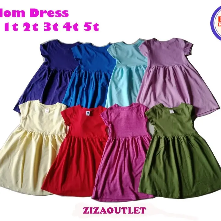 3 PCS Random Dress anak perempuan / Dress anak Branded / Dress Kekinian